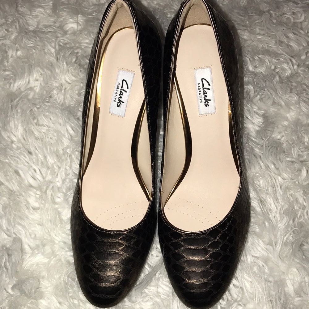 🔥Clarks bronze shoes🔥🔥🔥🔥🔥🔥